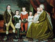 Ralph Earl Mrs Noah Smith And Her Children USA oil painting artist